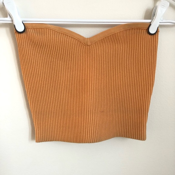 Aritzia Sculpt Knit Sweetheart Tube Top - Picture 2 of 5